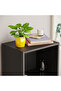 Bookcase and accessory Display Unit of wood 5Tier Black - 5