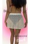 Women's Lace Detailed Transparent Skirt Beach Skirt Pareo - 9