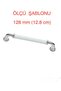 Aluminum - Metal Handle, Furniture Handle, Cabinet Handle, Drawer Door Handle - Ruby128 mm -Elf101 - 2