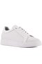 - White Leather Lace-Up Men's Casual Shoes 101-7046-He1065 - 2