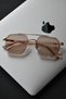 Arlo Unisex Women Men Uv400 Protected Gold Pink New Season Sunglasses
