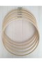 30 cm Wooden Screw Pulley Set of 5; Etamine, Punch, Embroidery Pulley