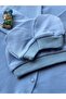 Newborn Plain Baby Boy Jumpsuit with Hat and Gloves - 2