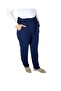 WOMEN'S ELASTIC WAISTBANDED, Pocketed , NARROW LEG AYROBIN PANTS - 2