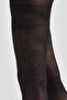 2 Pack Women's Black Glittery Pantyhose - 2