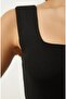 2-Piece Women's Tank Top Thick Strap Tank Top Slim Crop Summer Square Neck Knitwear Fabric - 3