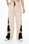Girl's 100% Cotton Garnished Oversize Wide Leg Sweatpants - 4