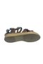 Graphene Booties Girls' Sandals Brown Cross Scarf Beaded Casual Shoes - 5