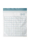 ISTAD 1 Liter Plaid Patterned Grey-Blue Lockable Refrigerator Bag