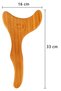 Wooden Massage Fish Tail Gua Sha Massage Lymphatic Drainage Muscle Relaxing Every Point Special Application - 7