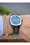 Black Steel Cord Waterproof Guaranteed Wristwatch Bracelet - 4