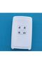 Renault Clio 5 Megane 4 Kadjar Silicone Key Protection Case White Color (Only Renault Group Compatible)