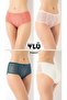 4-Piece Lace Women's Panties Pack - Asorti-2 C3T0N5O408