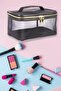Makeup Bag Suitcase Professional Transparent Bag Travel Set Cosmetic Suitcase Suitcase Organizer - 5