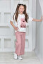 Children's Double Set Trousers T-Shirt-Pants Double Viscose Set - 2