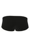Men's Team Swim Low Waist Shorts Solid Black White - 4