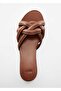 Leather banded sandals - 5