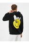 Snoopy Licensed Sweatshirt Oversize Hooded With Fleece Inside - 4