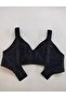 Lace Detail Shaping / Sculpting Black Bra - 1003 - 3