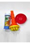 10 Pieces Blown Foam Making Set Karne Gift Toy Bugle Bubble Set Toy - 4
