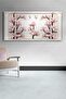 Pink Flower and Dove Canvas-Canvas Painting - 5