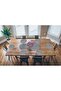 Decorative Snail Jute Woven Runner Placemat-Runner Gray - 2