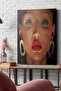 Woman with Earrings Canvas - Canvas Painting - 2