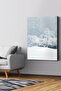قماش منظر طبيعي ثلجي - لوحة قماشية - لوحة قماشية