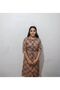 Plain Shirt Dress Tunic - Buttoned and Belted - 2