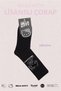 ROZ-87/4 Model Patterned and Licensed Black Socks - 2