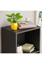 Bookcase and accessory Display Unit of wood 4Tier Black - 5