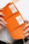 Genuine Leather Zoe Small Orange Women's Wallet - 2