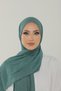 Coral Green Luxury Combed Cotton Shawl - Women's Hijab Jersey Hijab Lycra Shawl