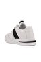 - White Leather Lace-Up Men's Casual Shoes 101-8062-H1280E - 4