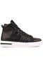 - Black Leather Lace-Up Men's Casual Shoes Boots 102-8025-H1280 - 5