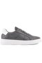 - Gray Leather Lace-Up Men's Casual Shoes 101-7047-He1065