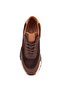 - Brown Suede Leather Lace-Up Men's Casual Shoes 101-3609-71416 - 5