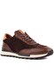 - Brown Suede Leather Lace-Up Men's Casual Shoes 101-3609-71416 - 2