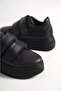 Inter Thick Sole Double Velcro Sports Shoes Sneakres - 5