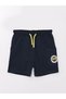 Fenerbahçe Printed LCW Baby Baby Boy Shorts - Elastic Waist
