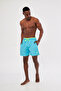 Colorful Pocket Zippered Swim Shorts - 2