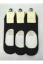 3 Pieces Bamboo 100% Natural Nylon Free Solid Colored Silicone Thin Summer Men's Ballerinas - 2