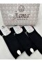 3 Pieces of Gaze Cotton Elasticless (Diabetic) Nylon-Free 100% Natural Thin Summer Men's Socks - 3