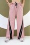 Children's Oversize 100% Cotton Wide-Leg Sweatpants with Elastic Waist - 2