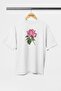 Code: Korefanzin Trend Women's White Oversize New Season 100% Combed Cotton T-Shirt T-Shirt - 3