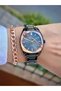 Black Steel Cord Waterproof Guaranteed Wristwatch Bracelet - 3