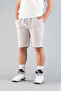 Ribbed Men's Daily Straight Shorts Stone - 2