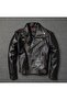 Genuine Leather Antique Biker Coat