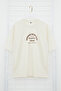 Stone Oversize/Wide Cut Lettering Printed T-Shirt Tmnss23Ts00083