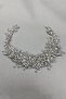 Grey Asian Crystal Bridal Hair Accessory - 6